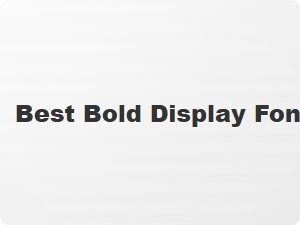 Elegant Bold Display Fonts for Luxury Brand Identity